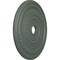 Ekena Millwork Cole Ceiling Medallion (Canopies up to 9 1/8"), 25 3/8"OD x 3 3/8"ID x 1 3/8"P, Cloud Burst Crackle CM25COCBC - alternate 2
